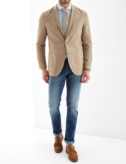 Blazer de Homem Sacoor Brothers Camel, até 2019 03 03 Sapatos de Homem Sacoor Brothers Camel, até 2019 03 03