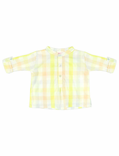 imagem de Camisa Manga Comprida Menino Amarelo1