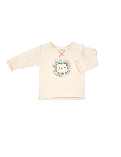 imagem de Sweatshirt Criança Rosa Claro1