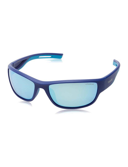 imagem grande de Óculos de Sol Unisexo Azul1