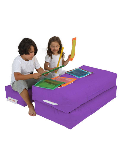 imagem de Pufe 2 Lugares Kids Roxo1