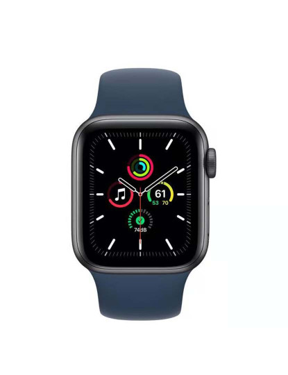 imagem de Apple Watch Series 5 44mm GPS+Cellular Aluminum Case Mostrador: Pulseira Cinza: Sport Blue Grau A2