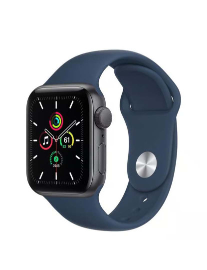 imagem de Apple Watch Series 5 44mm GPS+Cellular Aluminum Case Mostrador: Pulseira Cinza: Sport Blue Grau A1