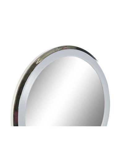 imagem de Espelho De Aumento Com Led Branco Plástico5