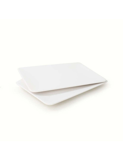 imagem de Conjunto de Pratos 2 Peças Branco3