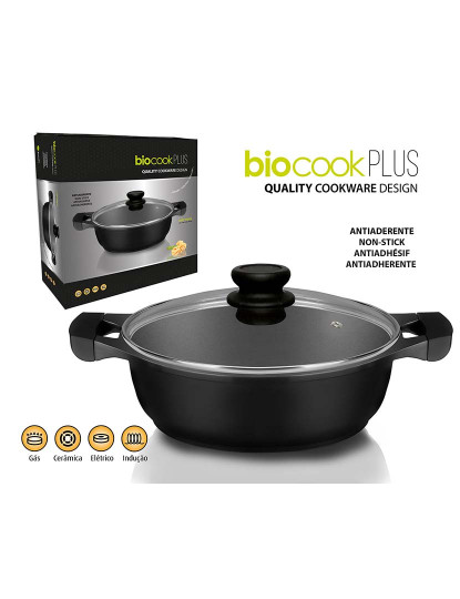 imagem de CAÇAROLA BAIXA BIOCOOK PLUS 26 CM2