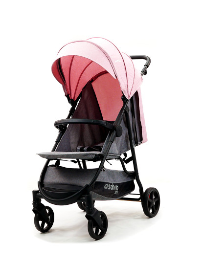 imagem de Carrinho de Passeio Manchester Rosa7