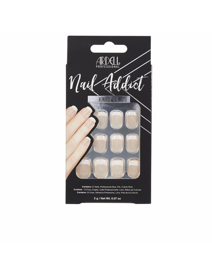 imagem de Unhas Falsas Nail Addict Classic French 1 U1