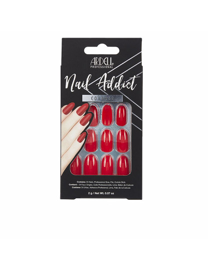 imagem de Unhas Falsas Nail Addict Cherry Red 1 U1