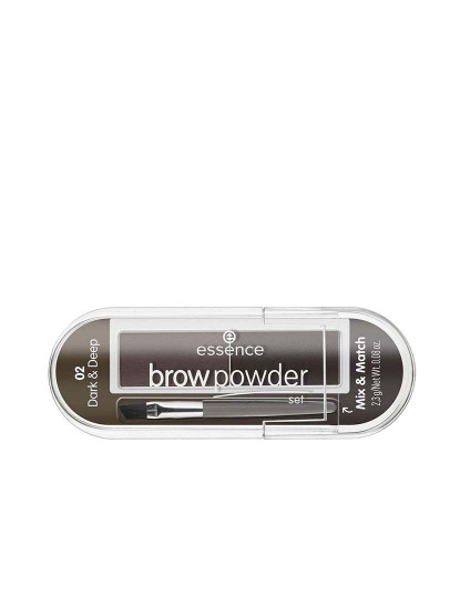 imagem de Brow Powder Polvos Para Sobrancelhas #02-Dark & Deep 2,3 Gr1