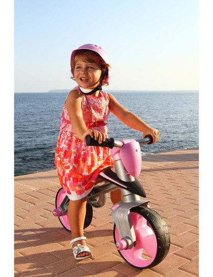 imagem de BALANCE BIKE JUMPER ROSA CON CASCO7