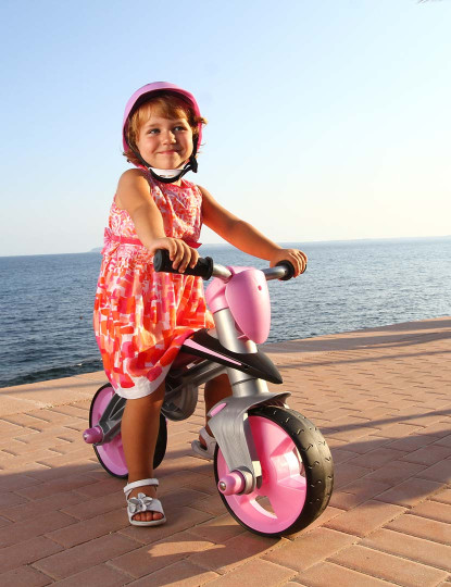 imagem de BALANCE BIKE JUMPER ROSA CON CASCO4