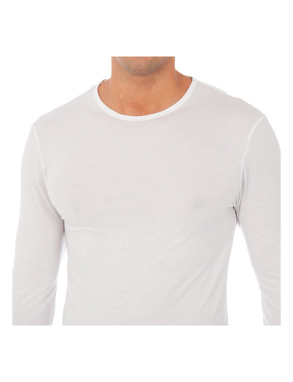 imagem de Longsleeve T Tech Homem Branco2