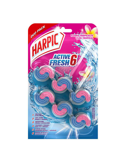 imagem de Harpic Fresh Power Flor Tropical Duo 1