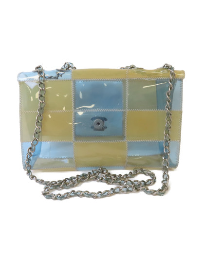 imagem de PVC Chain Shoulder Bag3