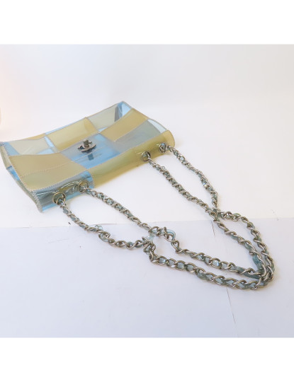 imagem de PVC Chain Shoulder Bag9