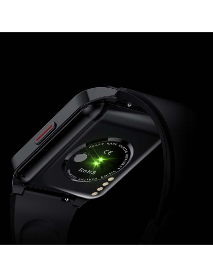 imagem de Smartwatch H60 com notificações de aplicações Preto8
