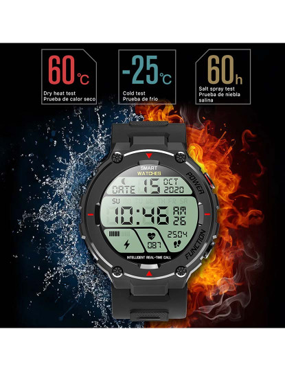 imagem de Smartwatch F26 outdoor Preto4