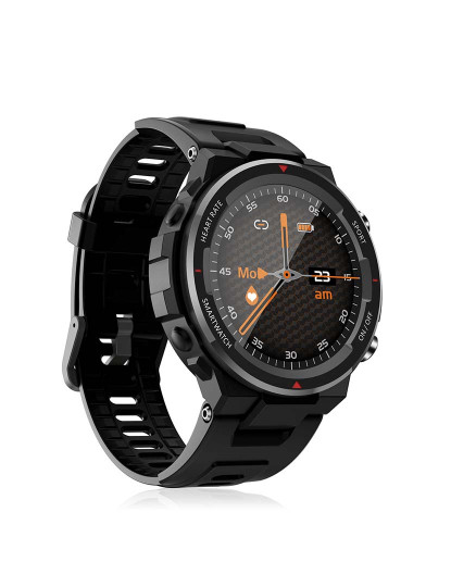 imagem de Smartwatch Q70 com Monitor Cardíaco Tensão e 9 Modos Multidesportivo Preto8