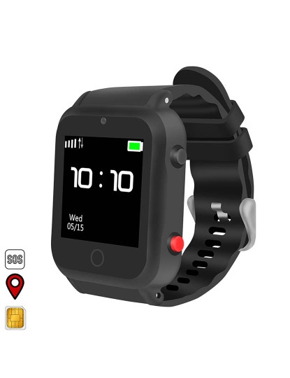 imagem de Smartwatch S88 localizador GPS Preto1