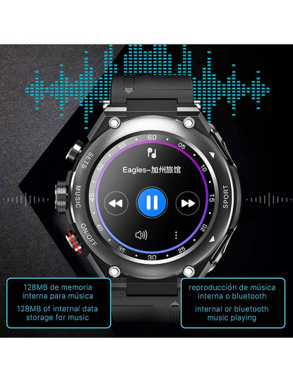 imagem de Smartwatch T92 Com auriculares TWS integrados7