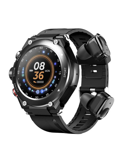 imagem de Smartwatch T92 Com auriculares TWS integrados9