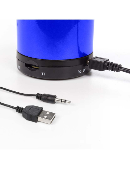 imagem de Caixa de som compacta Martins Bluetooth 3 Azul7
