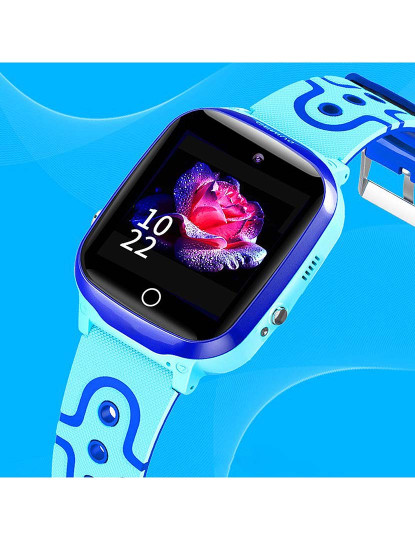 imagem de Smartwatch infantil Q13 localizador GPS + LSB + Wifi Roxo6