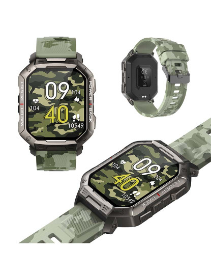 imagem de Smartwatch NX3 Camuflado Verde8