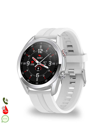 imagem de Smartwatch L19 com notificações de aplicações Branco1