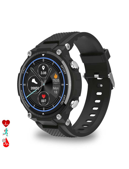 imagem de Smartwatch Q70 Pro com oxímetro Preto1