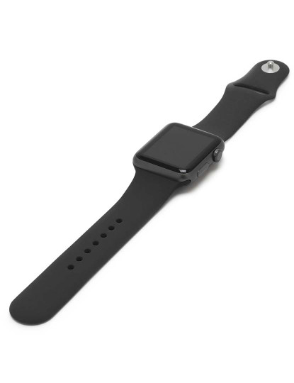 imagem de Bracelete Silicone Apple Watch 42MM/44MM Preto 3