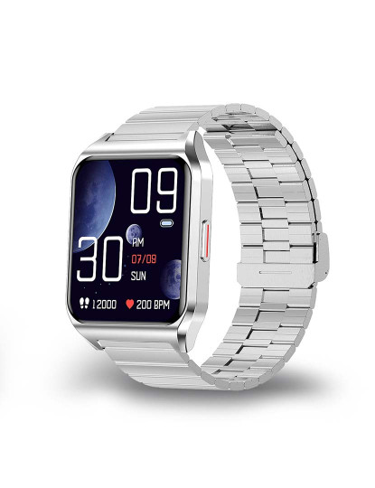 imagem de Smartwatch H60 com notificações de aplicações Prateado10
