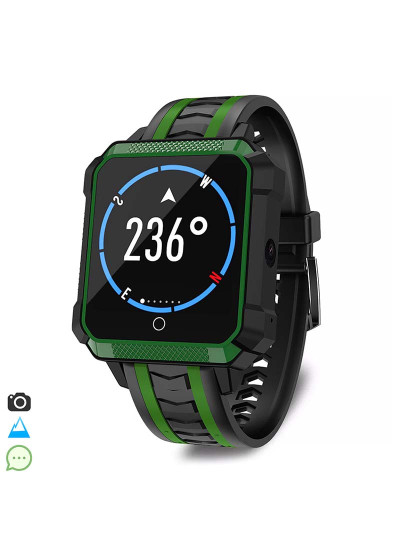 imagem de Smartwatch H7 4G Com CâmaraVerde1