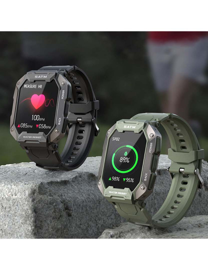 imagem de Smartwatch C20 Submersível Preto5