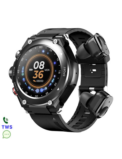 imagem de Smartwatch T92 Com auriculares TWS integrados1