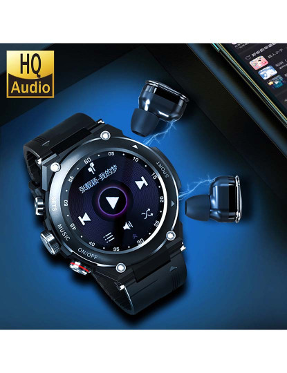 imagem de Smartwatch T92 Com auriculares TWS integrados8