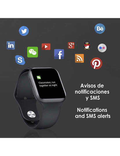 imagem de Smartwatch X8 Max com marcador e chamadas Bluetooth Rosa 5