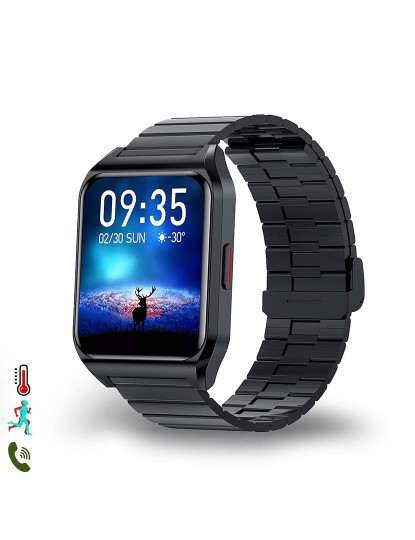 imagem de Smartwatch H60 com notificações de aplicações Preto1