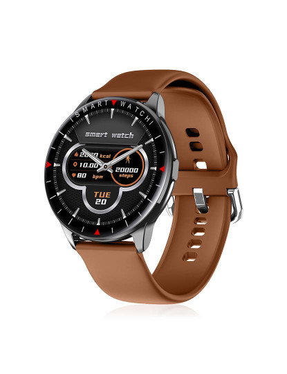 imagem de Smartwatch Y90 com 8 modos Desportivos Couro8