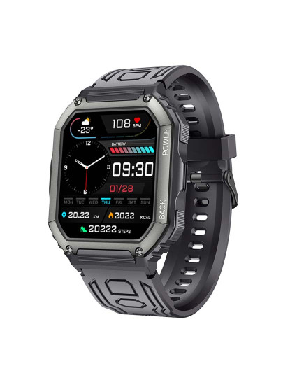 imagem de Smartwatch K6 multifunção Preto8