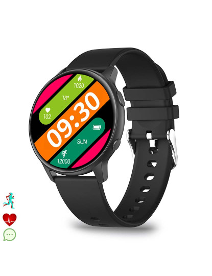 imagem de Smartwatch MX1. com notificações Preto1