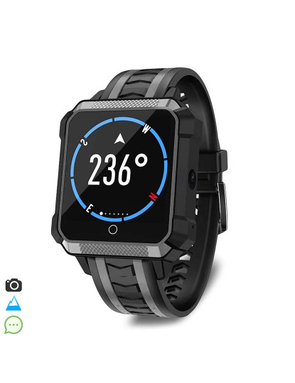 imagem de Smartwatch H7 4G Com Câmara Preto1