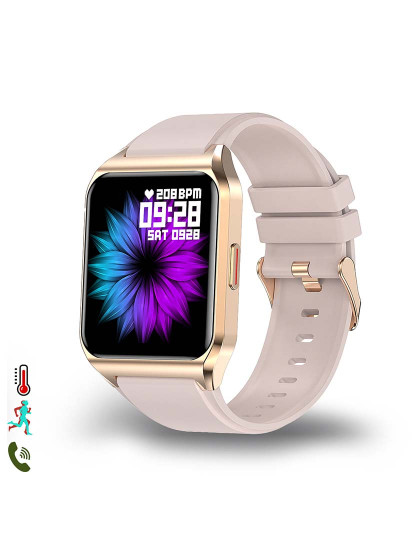 imagem de Smartwatch H60 com Notificações Rosa1