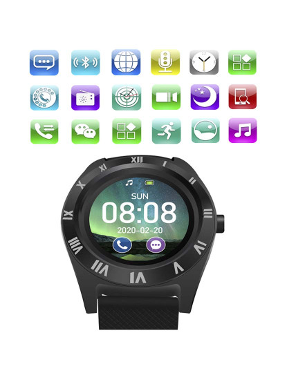 imagem de Smartwatch M11 Multifunção Preto2