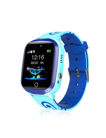 imagem de Smartwatch infantil Q13 localizador GPS + LSB + Wifi Azul8