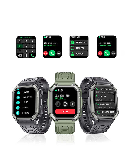 imagem de Smartwatch K6 multifunção Verde3