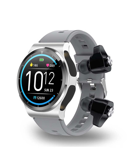 imagem de Smartwatch GT69 Com auriculares Bluetooth 5.0 TWS integrados10