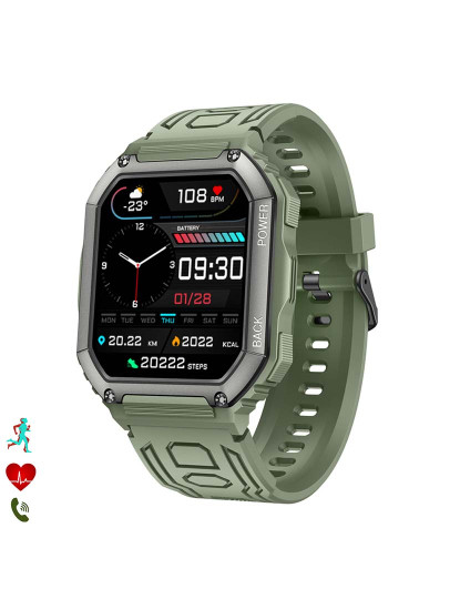 imagem de Smartwatch K6 multifunção Verde1