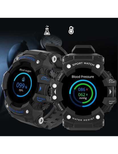imagem de Smartwatch LC11 estilo digital clássico Preto3